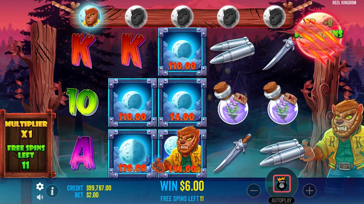 Fangtastic Freespins slot machine game